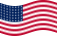 Drapeau États-Unis 48 étoiles (1912-1959) flottant statique