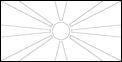 Drapeau Macédoine à colorier