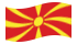 Drapeau Macédoine flottant