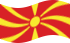 Drapeau Macédoine flottant statique