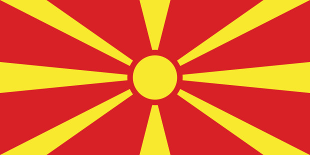 Drapeau Macédoine