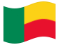 Drapeau animé Bénin