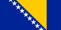 Graphiques de drapeau Bosnie-Herzégovine