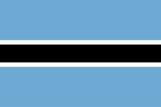 Drapeau Botswana, Drapeau Botswana