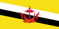 Graphiques de drapeau Brunei Darussalam