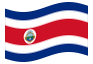 Drapeau animé Costa Rica