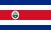 Graphiques de drapeau Costa Rica