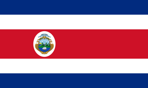 Drapeau Costa Rica, Drapeau Costa Rica