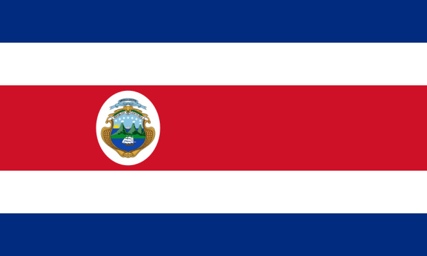 Drapeau Costa Rica