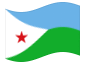Drapeau animé Djibouti