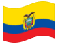 Drapeau animé Équateur