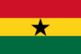 Graphiques de drapeau Ghana