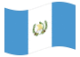 Drapeau animé Guatemala