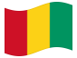 Drapeau animé Guinée