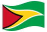 Drapeau animé Guyana