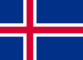 Graphiques de drapeau Islande