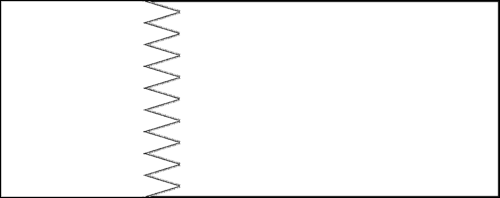 Contour du drapeau Qatar à colorier