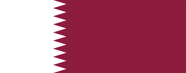 Drapeau Qatar