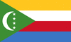 Graphiques de drapeau Comores