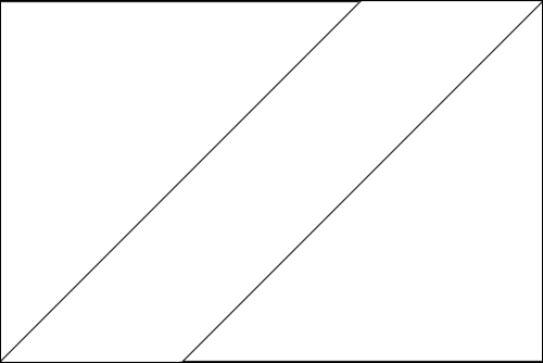 Contour du drapeau Congo (République du) à colorier