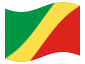 Drapeau animé Congo (République du)