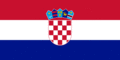 Graphiques de drapeau Croatie