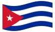 Drapeau animé Cuba