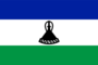Graphiques de drapeau Lesotho