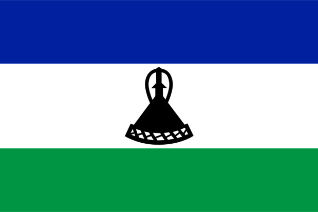 Drapeau Lesotho, Drapeau Lesotho