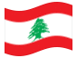 Drapeau animé Liban