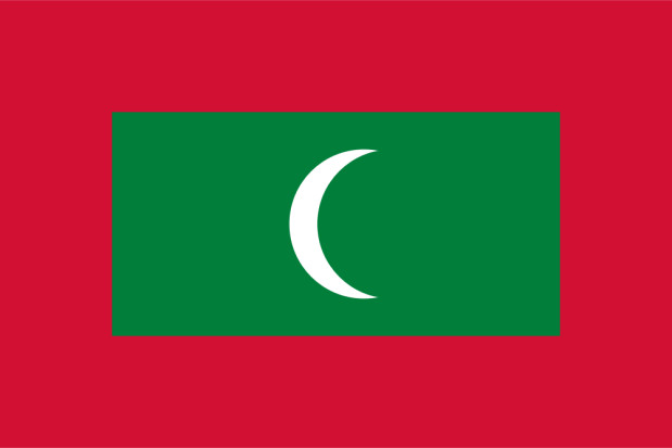 Drapeau Maldives