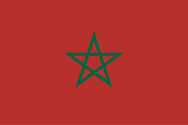 Drapeau Maroc