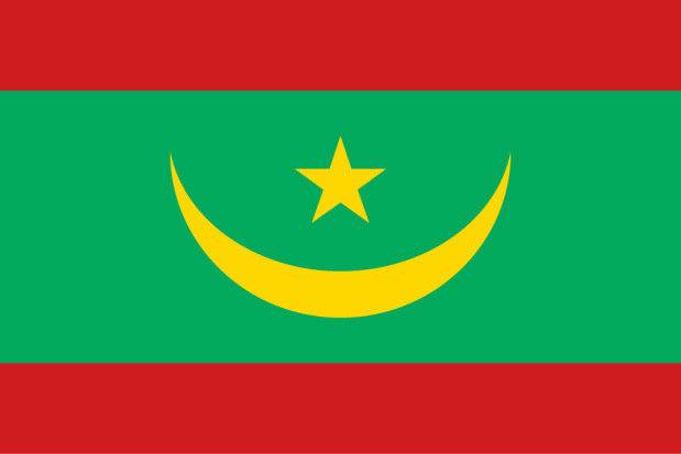 Drapeau Mauritanie, Drapeau Mauritanie