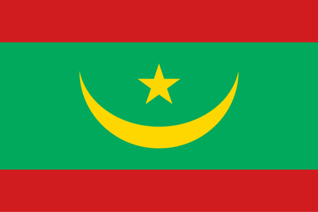 Drapeau Mauritanie