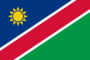 Graphiques de drapeau Namibie