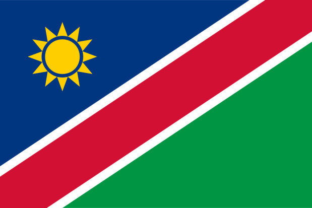 Drapeau Namibie, Drapeau Namibie