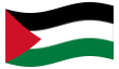 Drapeau animé Territoires autonomes palestiniens