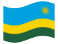 Drapeau animé Rwanda