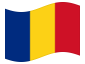 Drapeau animé Roumanie