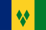 Graphiques de drapeau Saint-Vincent-et-les-Grenadines