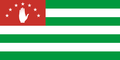 Graphiques de drapeau Abkhazie