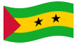Drapeau animé São Tomé et Príncipe