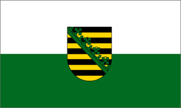 Drapeau Saxe, Drapeau Saxe