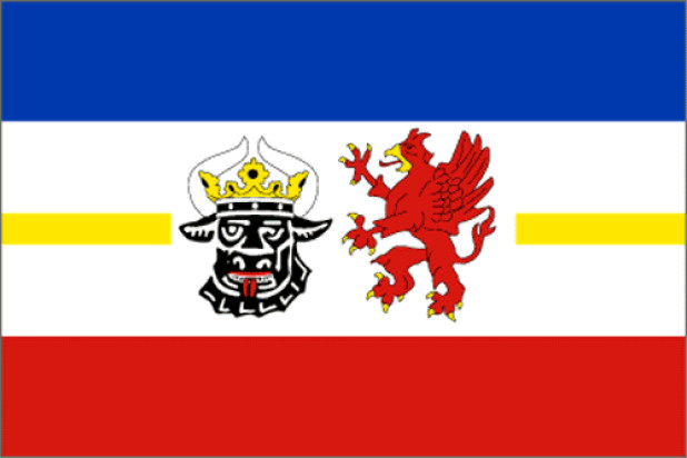 Drapeau Mecklembourg-Poméranie occidentale