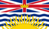 Graphiques de drapeau Colombie britannique