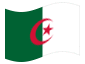 Drapeau animé Algérie