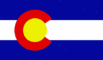 Graphiques de drapeau Colorado