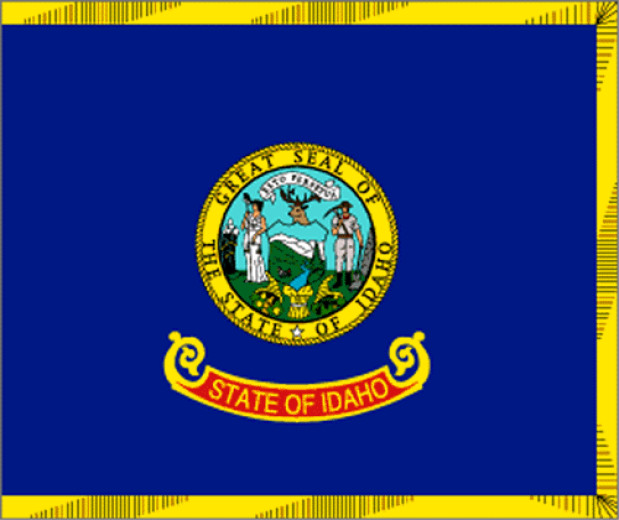 Drapeau Idaho, Drapeau Idaho