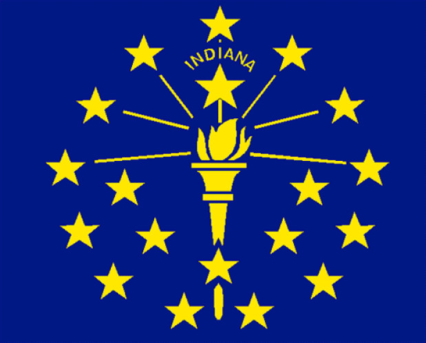 Drapeau Indiana, Drapeau Indiana