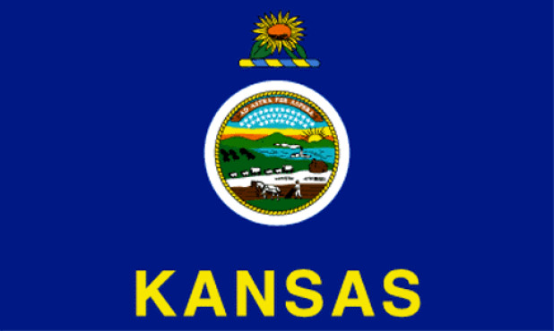 Drapeau Kansas, Drapeau Kansas